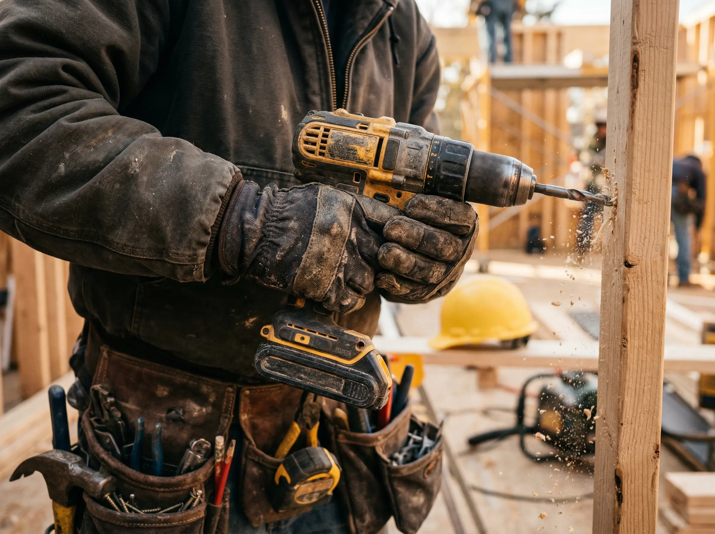 Electrician working on electrical panel representing skilled trades coverage